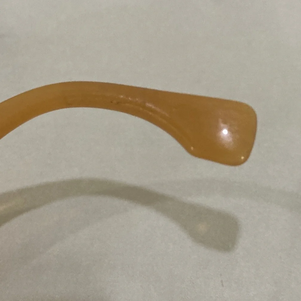 Oversized Square Sunglasses in Tan with Gradient Lenses